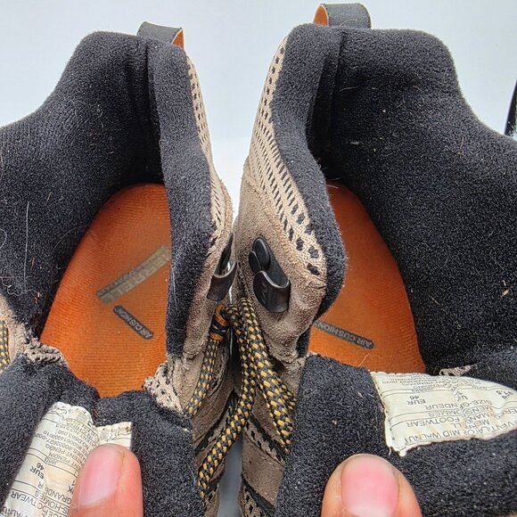 Merrell Moab Ventilator Mid Mens Size 11.5 Walnut Brown Hiking Boots Camping - Picture 9 of 13